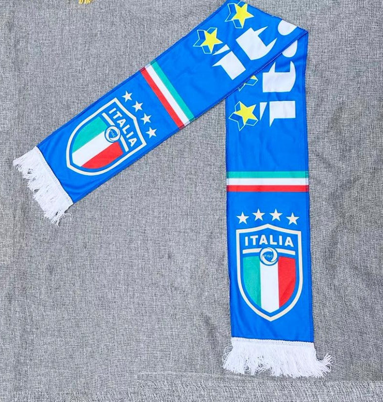 Italy International - Machine Woven Fabric Winter Team Scarf