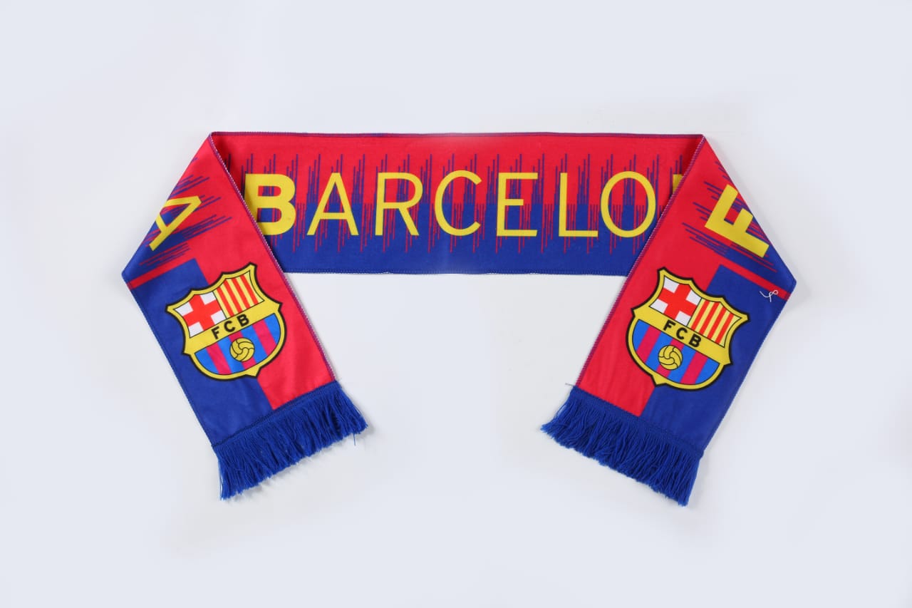 FC Barcelona - Machine Woven Fabric Winter Team Scarf