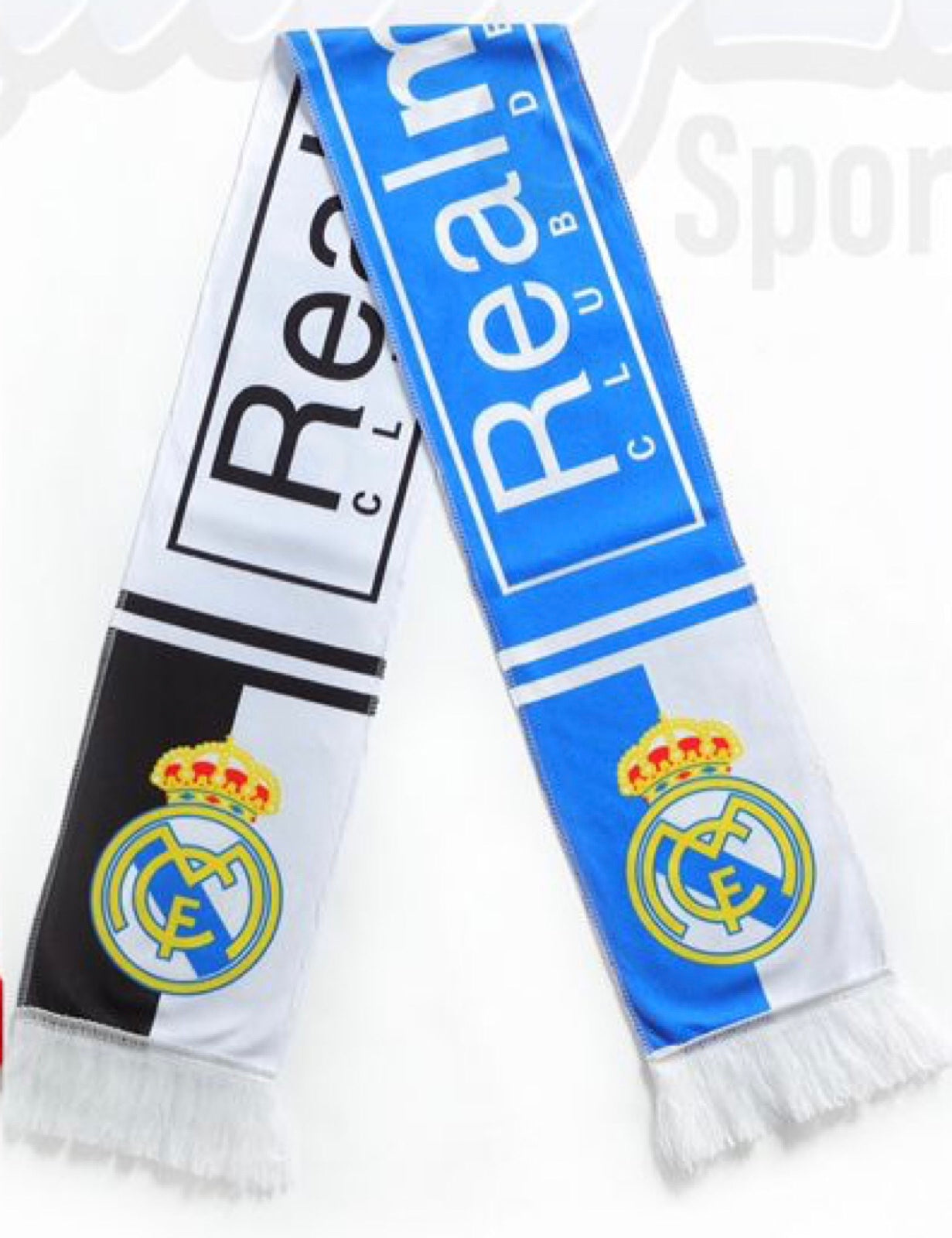 Real Madrid - Machine Woven Fabric Winter Team Scarf