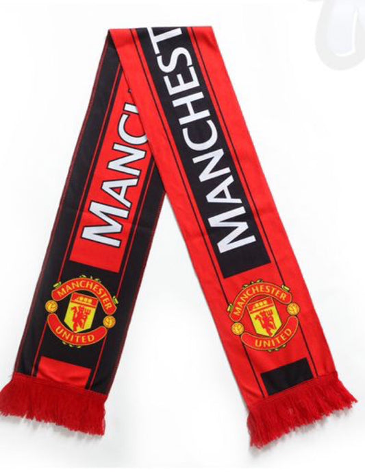 Manchester United FC - Machine Woven Fabric Winter Team Scarf