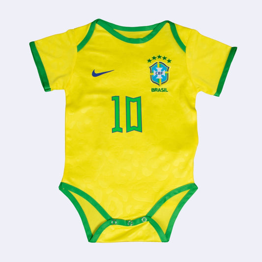 Brazil International  2022 [Home Kit] Baby Onesie