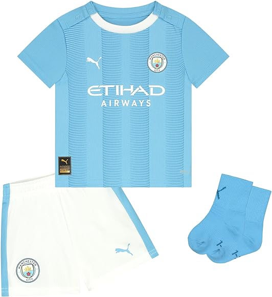 Manchester City FC Kids 23-24 [Home Kit] (Comes with Shirt + Shorts)