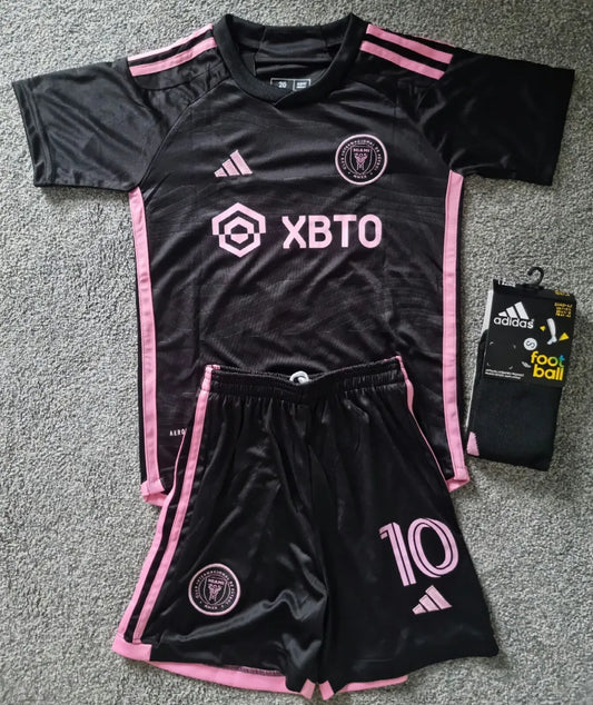 Inter Miami Kids 23-24 [Away Kit] (Comes with Shirt + Shorts)