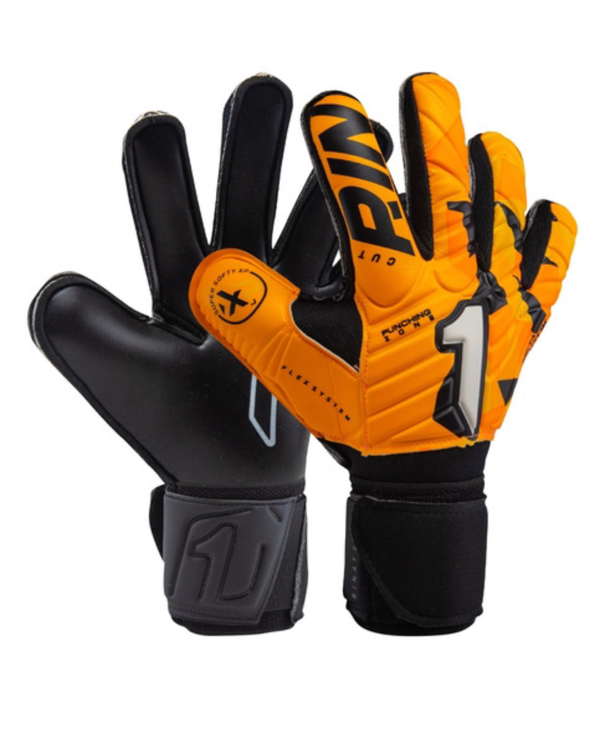 Black, Orange RNT (NXTGEN) High Performance Pro-Level GK Gloves