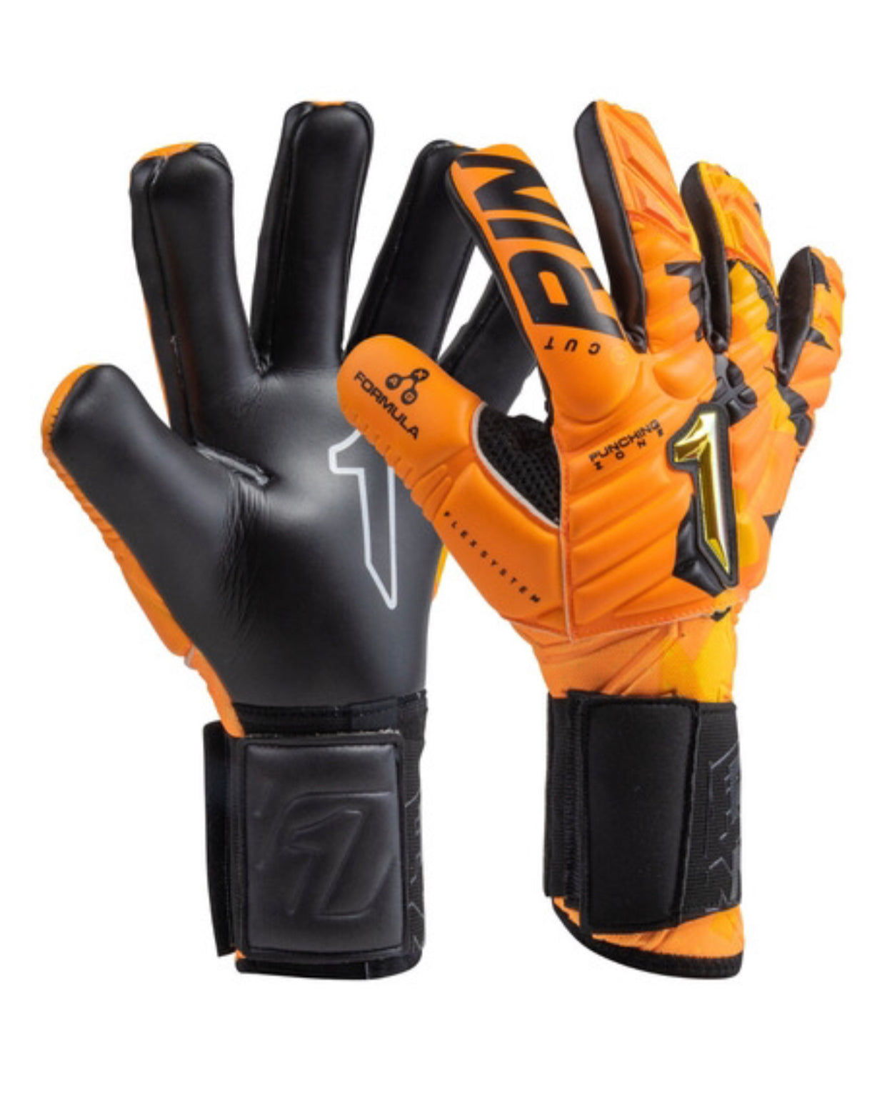 Black, Orange RNT (NXTGEN) High Performance Pro-Level GK Gloves