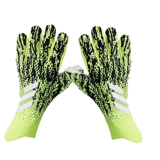 Green, Black & White Adidas Predator Edge High Performance Pro-Level GK Gloves