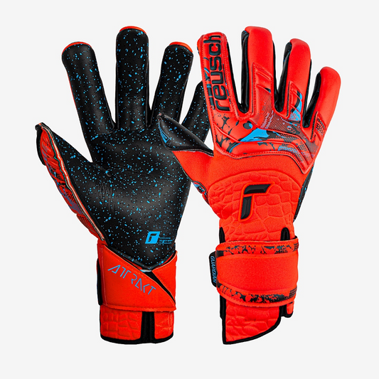 Reusch Red Leather (Cosmos) Breathable High Performance Pro-Level GK Gloves (Wrist)