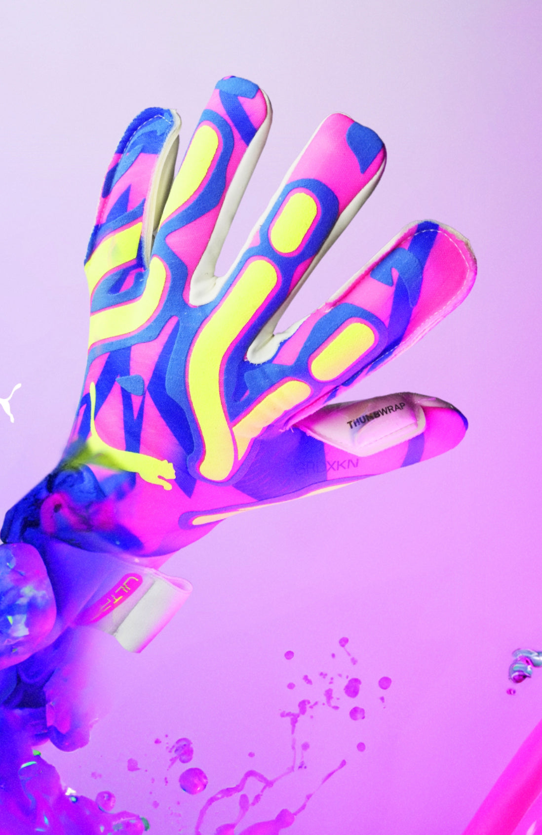 VR Neon, Candypaint Puma FUTURE Z 1.4 Breathable High Performance Pro-Level GK Gloves (Mid-Arm)