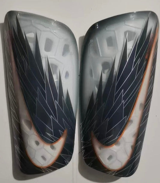 Black, Winged Translucent Nike Mercurial Ceramic (Pro-Level) Foam Interior Shin Guards