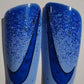 Blue, Grey Gradient - Nike Mercurial Ceramic (Pro-Level) Foam Interior Shin Guards