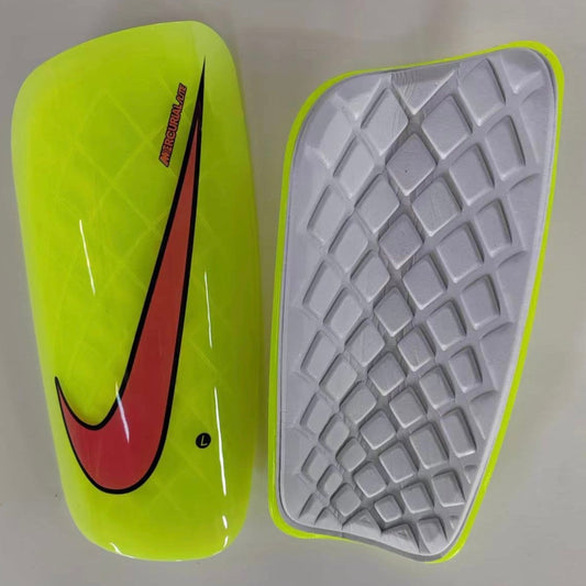 Neon, Red Streak - Nike Mercurial Ceramic (Pro-Level) Foam Interior Shin Guards
