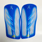 Translucent, Blue - Adidas X Series Breathable (Pro-Level) Foam Interior Shin Guards