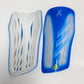 Translucent, Blue - Adidas X Series Breathable (Pro-Level) Foam Interior Shin Guards