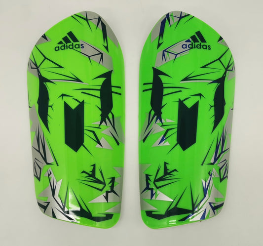 Green - Adidas X Messi Breathable (Pro-Level) Foam Interior Shin Guards