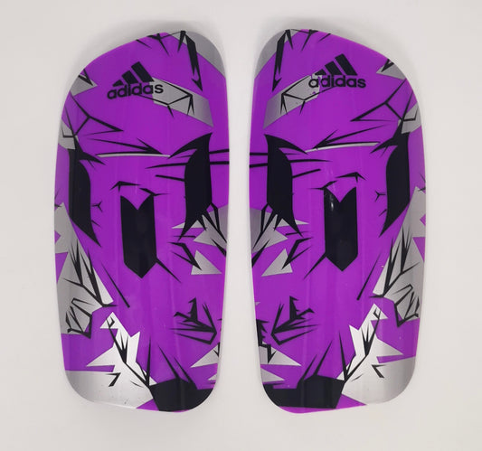 Purple - Adidas X Messi Breathable (Pro-Level) Foam Interior Shin Guards