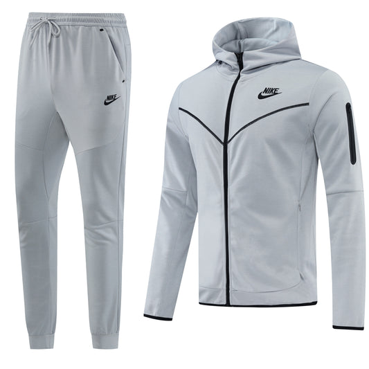 Stealth Pearl Grey [Solid] Unisex Full-Set Tracksuit (DRI-FIT ADV)