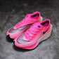 Hot Pink Swoosh Air ZoomX Marathon respirant - Coureurs en mousse (rebond à ressort)