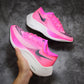 Hot Pink Swoosh Air ZoomX Marathon respirant - Coureurs en mousse (rebond à ressort)