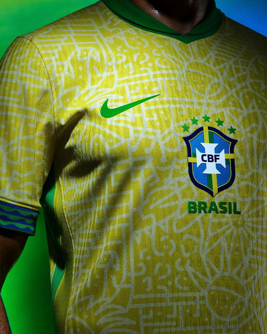 Brazil 2024 Men's International Team Home Jersey