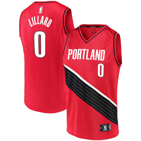 Portland Trailblazers 2022-23 Association [Red] Road Jersey (DRI-FIT ADV)