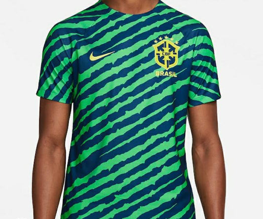 Maillot d'avant-match Brésil 2022/23 DRI-FIT