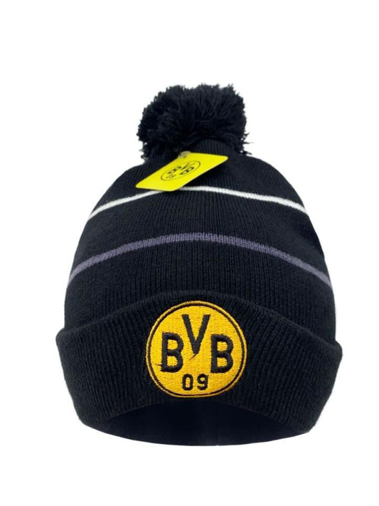 BVB Dortmund - Embroided Team Logo Winter Beanie