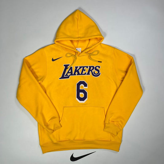 LA Lakers Gold James #6 NBA Sweatshirt