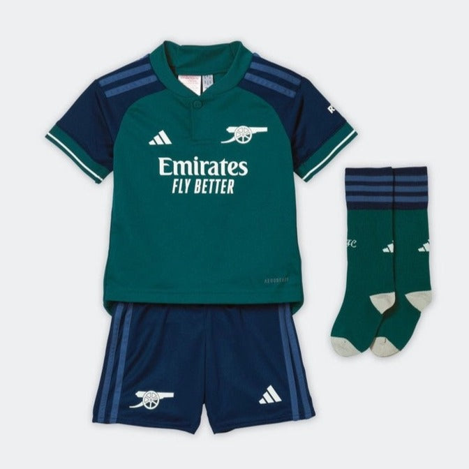 Arsenal FC Kids 23-24 [Third Kit] (Comes with Shirt + Shorts)