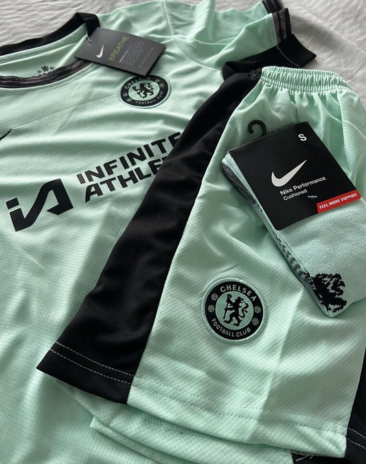 Chelsea FC Kids 23-24 [Third Kit] (Comes with Shirt + Shorts)